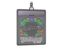 Sticker Slab | kensizor (Embroidered) | Budapest 2025