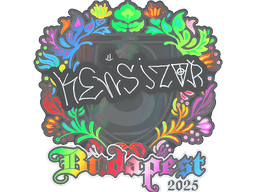 Sticker | kensizor (Holo) | Budapest 2025