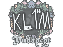 Sticker | kl1m | Budapest 2025