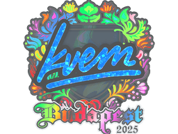 Sticker | Kvem (Holo) | Budapest 2025