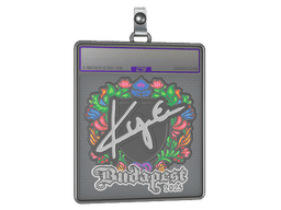 Sticker Slab | kye (Embroidered) | Budapest 2025