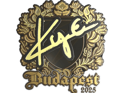 Sticker | kye (Gold) | Budapest 2025
