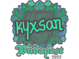 Sticker | kyxsan | Budapest 2025