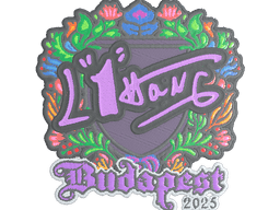 Sticker | L1haNg (Embroidered) | Budapest 2025