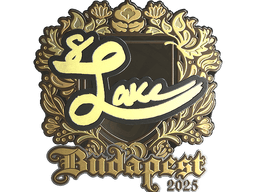 Sticker | Lake (Gold) | Budapest 2025