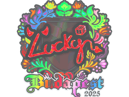 Sticker | Lucky (Holo) | Budapest 2025