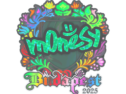 Sticker | m0NESY (Holo) | Budapest 2025