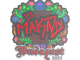 Sticker | Maka (Embroidered) | Budapest 2025