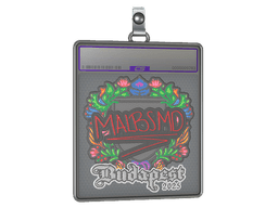 Sticker Slab | malbsMd (Embroidered) | Budapest 2025