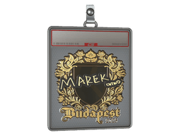 Sticker Slab | Marek (Gold) | Budapest 2025