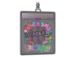 Sticker Slab | Marek (Holo) | Budapest 2025