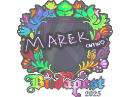 Sticker | Marek (Holo) | Budapest 2025