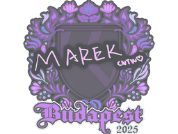 Sticker | Marek | Budapest 2025