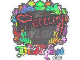 Sticker | Mercury (Holo) | Budapest 2025