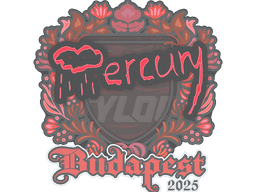 Sticker | Mercury | Budapest 2025