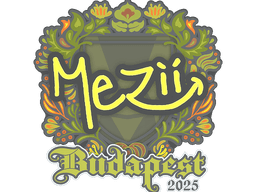 Sticker | mezii | Budapest 2025