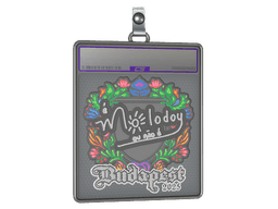Sticker Slab | molodoy (Embroidered) | Budapest 2025