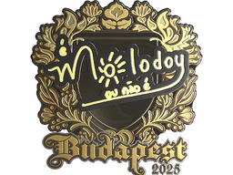 Sticker | molodoy (Gold) | Budapest 2025