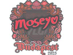 Sticker | Moseyuh | Budapest 2025