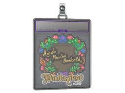 Sticker Slab | mzinho (Embroidered) | Budapest 2025