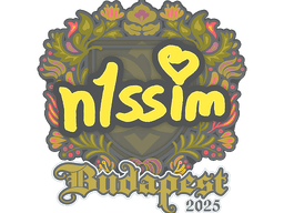 Sticker | n1ssim | Budapest 2025