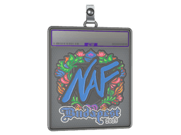 Sticker Slab | NAF (Embroidered) | Budapest 2025