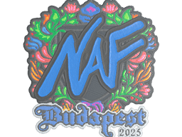 Sticker | NAF (Embroidered) | Budapest 2025