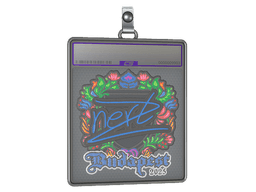Sticker Slab | NertZ (Embroidered) | Budapest 2025