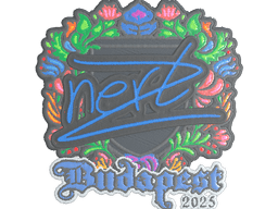 Sticker | NertZ (Embroidered) | Budapest 2025