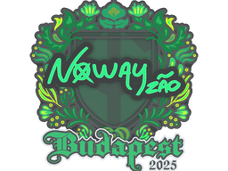 Sticker | noway | Budapest 2025