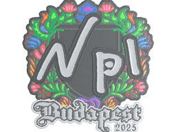 Sticker | npl (Embroidered) | Budapest 2025