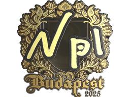 Sticker | npl (Gold) | Budapest 2025