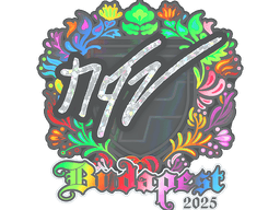 Sticker | NQZ (Holo) | Budapest 2025