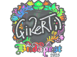 Sticker | qikert (Holo) | Budapest 2025