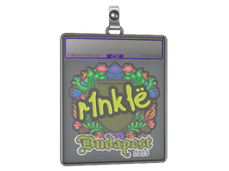 Sticker Slab | r1nkle (Embroidered) | Budapest 2025