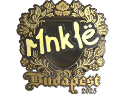 Sticker | r1nkle (Gold) | Budapest 2025