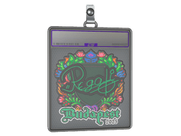Sticker Slab | regali (Embroidered) | Budapest 2025