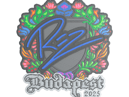 Sticker | REZ (Embroidered) | Budapest 2025