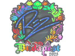 Sticker | REZ (Holo) | Budapest 2025