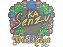 Sticker | Senzu (Embroidered) | Budapest 2025