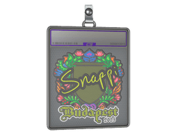Sticker Slab | Snappi (Embroidered) | Budapest 2025