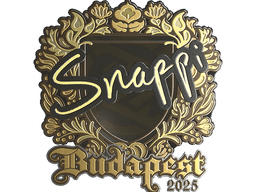 Sticker | Snappi (Gold) | Budapest 2025