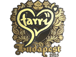 Sticker | Starry (Gold) | Budapest 2025