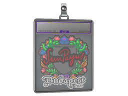 Sticker Slab | SunPayus (Embroidered) | Budapest 2025