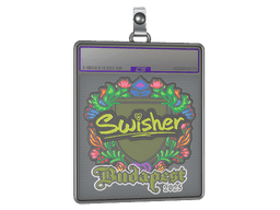 Sticker Slab | Swisher (Embroidered) | Budapest 2025