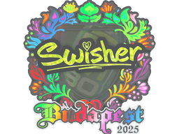 Sticker | Swisher (Holo) | Budapest 2025
