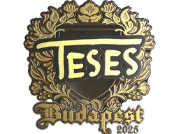 Sticker | TeSeS (Gold) | Budapest 2025