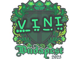 Sticker | VINI | Budapest 2025
