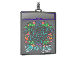 Sticker Slab | woxic (Embroidered) | Budapest 2025