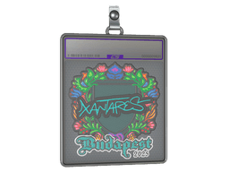 Sticker Slab | XANTARES (Embroidered) | Budapest 2025